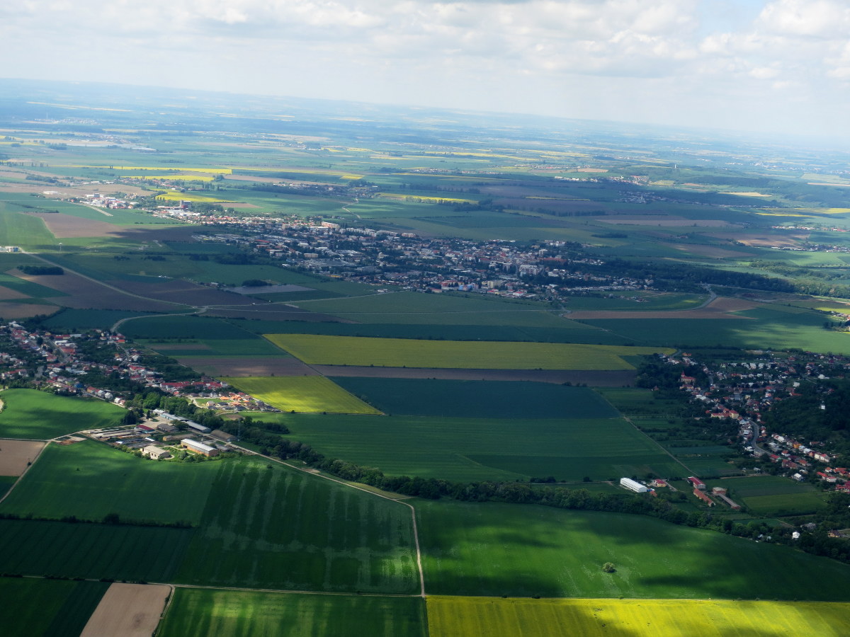 pohled na Holešov